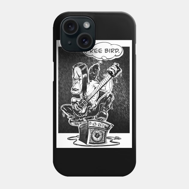 The Crow Taunted Phone Case by Biomek