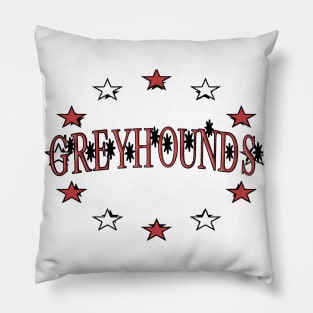 Greyhounds logo. Pillow