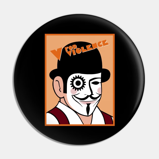 V for violence Pin by karlangas