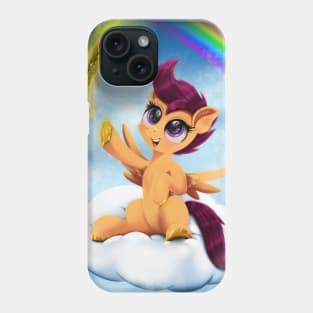 Scootaloo Gets A Magic Feather Phone Case