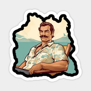 Tom Selleck Magnet