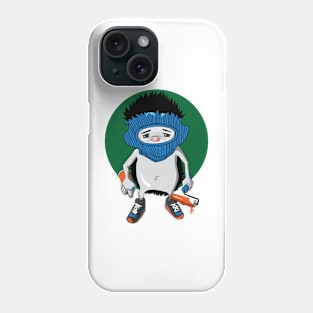 graffiti artist hedgehog Phone Case