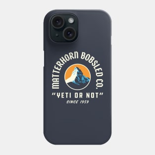 Matterhorn Bobsled Co. Phone Case