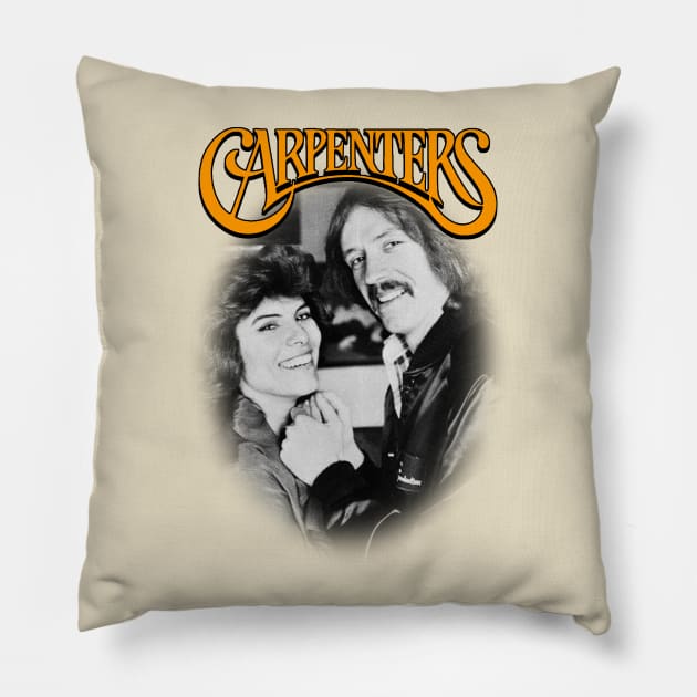 The Carpenters - Adrienne and John Pillow by SHOP.DEADPIT.COM 