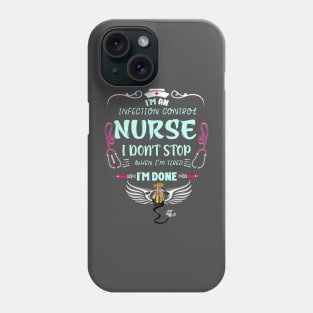 t stop when i'm tired i stop when i'm done Phone Case
