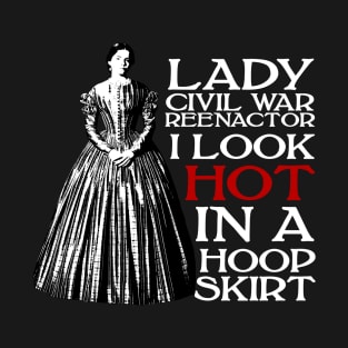 Lady Civil War Reenactor T-Shirt