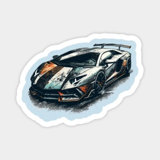 Lamborghini aventador Magnet