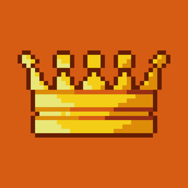 king's crown pixel by Poulpimousse