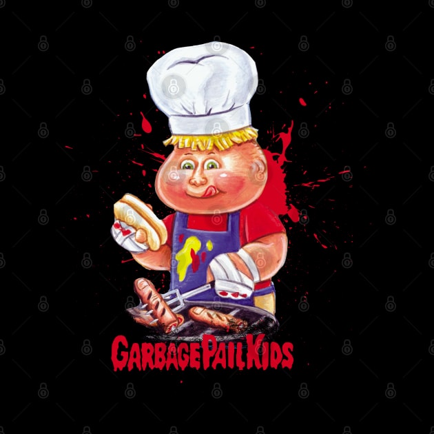 garbage pail kids - chef by olivia parizeau