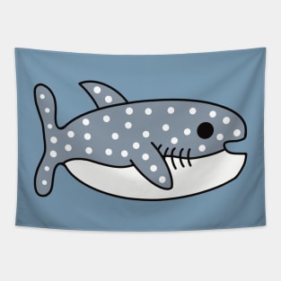 Cute Kawaii Whale Shark Tapestry