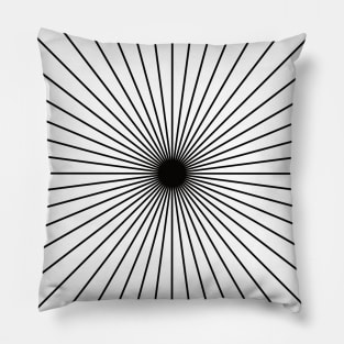 Looking Into Nothingness Pillow