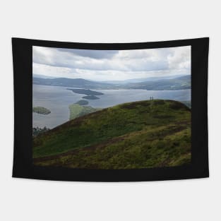 View of Loch Lomond from the summit of Conic Hill, Balmaha Tapestry