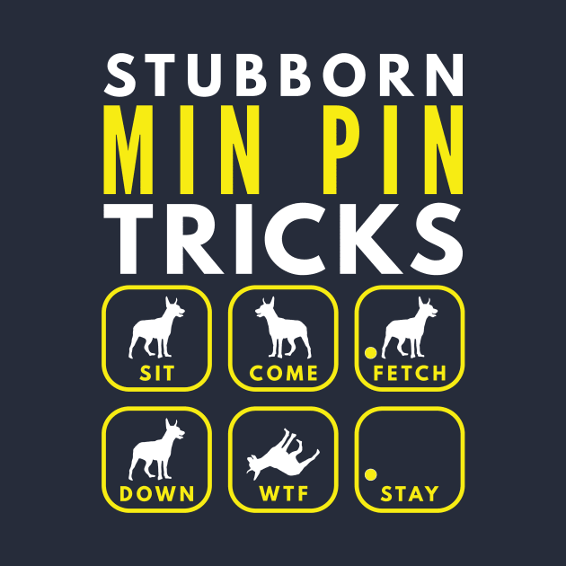 Stubborn Min Pin Tricks - Dog Training by DoggyStyles