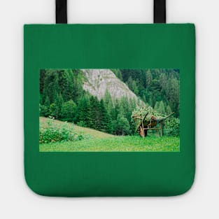 Wheelbarrow in Carnic Alps Tote