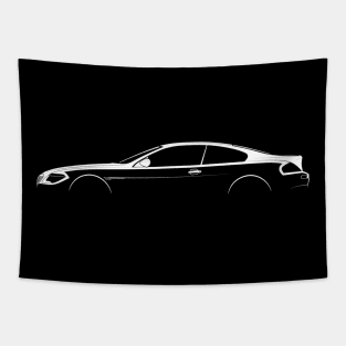 BMW M6 (E63) Silhouette Tapestry