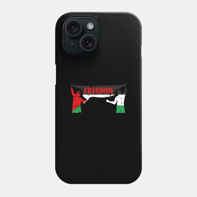 Freedom For Palestine - Muslims Stand With Palestine Phone Case by mangobanana