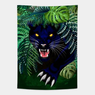 Black Panther Spirit Tapestry