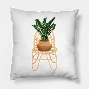 ZZ Plant Pillow