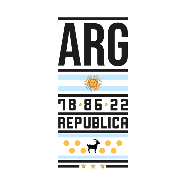 Argentina Republica by Argento Merch