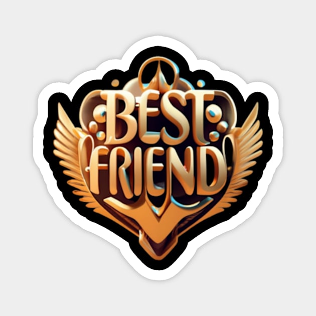 Best friend Magnet by TshirtMA