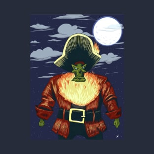 Zombie Ghost Pirate LeChuck T-Shirt