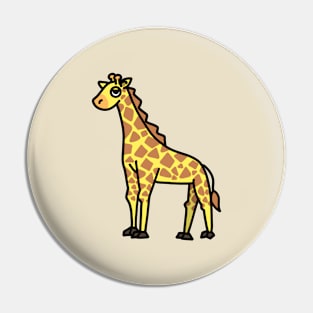 cute simple giraffe design Pin