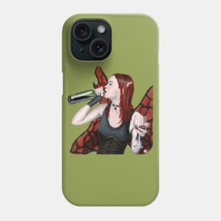 Faerie Folk Drinking Fantasy Image Phone Case