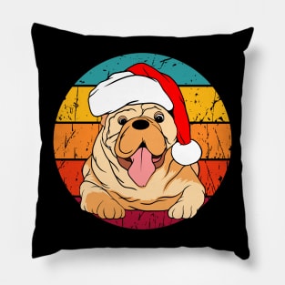 Cute Dog Vintage style Pillow