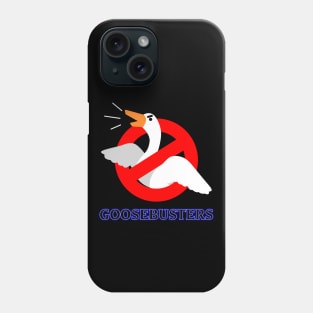 Funny Goose Gamer Retro 80's Ghost Movie Mashup Parody Phone Case