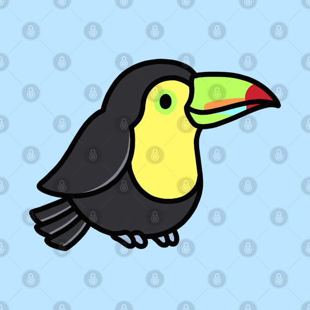 Toucan by littlemandyart