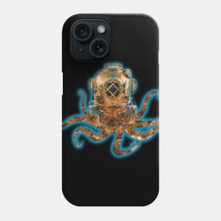 Cthulhu Vintage Diving Helmet Phone Case