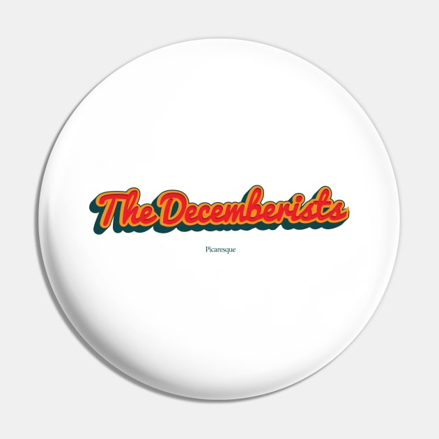 The Decemberists Pin by PowelCastStudio