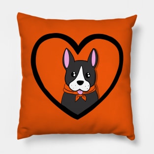 Boston Terrier Love Pillow