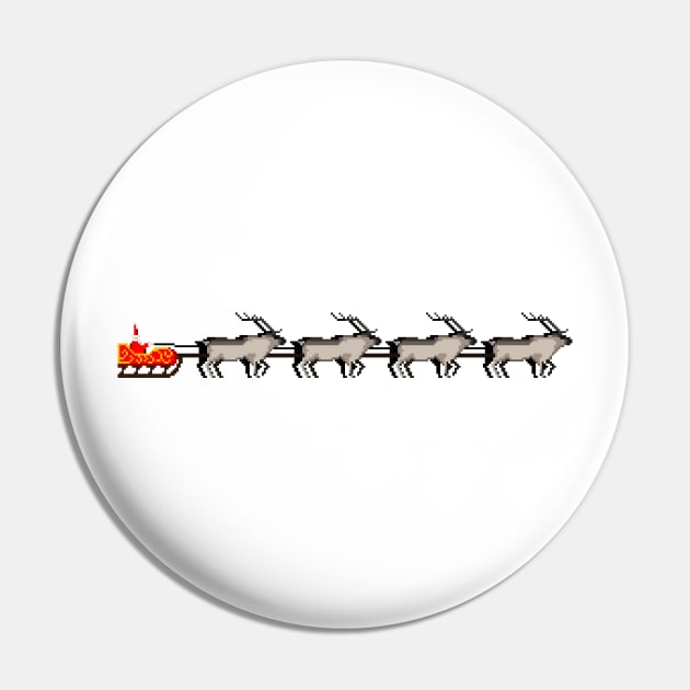 Santa's sleigh Pin by arc1