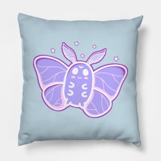 Pastel Cute Kawaii Luna Moth Pillow