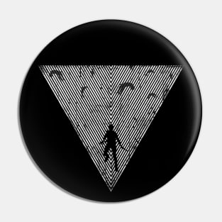 Take Control (Version Grunge) Pin