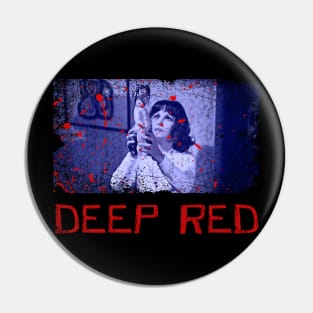 Murderous Red Deep's Dark Aesthetic Pin