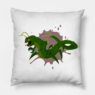 Angry Chilopoda Pillow