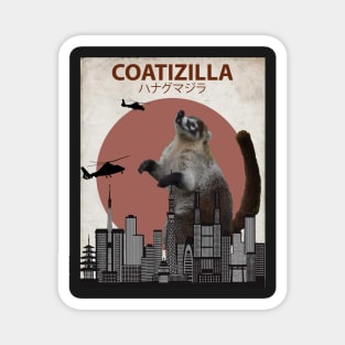 Coatizilla - Coati Mundi Giant Monster Magnet