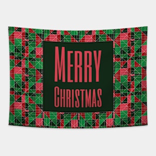 Merry Christmas pattern Tapestry