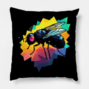 Fly Silhoutte Pillow