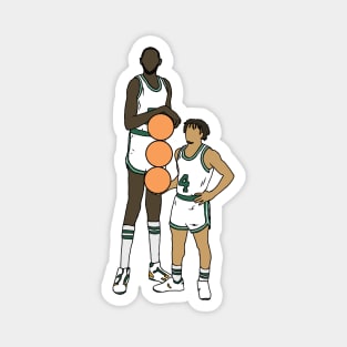 Tacko Fall And Carsen Edwards Magnet