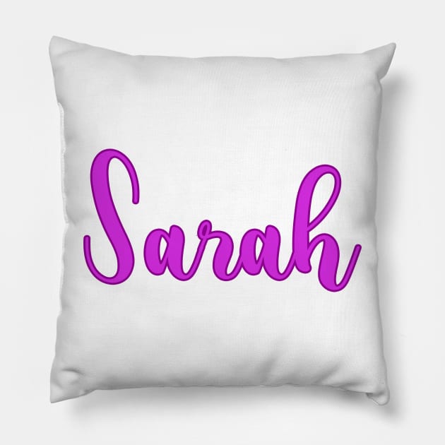 sara Pillow by sarahnash