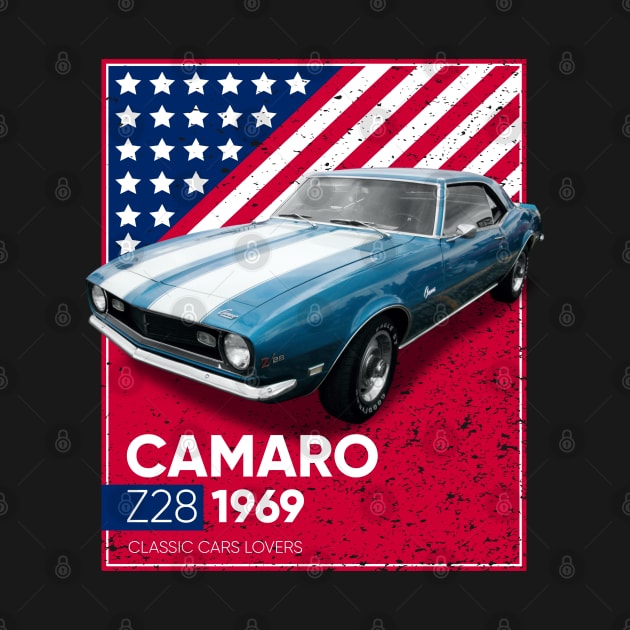 Classic Car Camaro Z28 1969 by cecatto1994