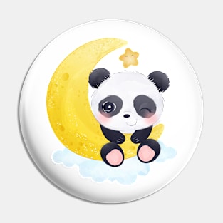 Panda Bear Pin