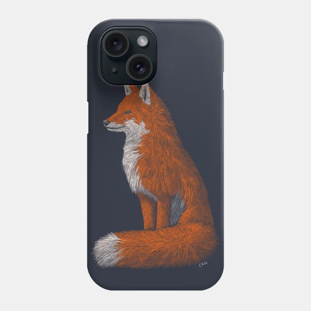 Red Fox Phone Case by Walking in Nature