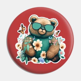 A Cool Bear Pin