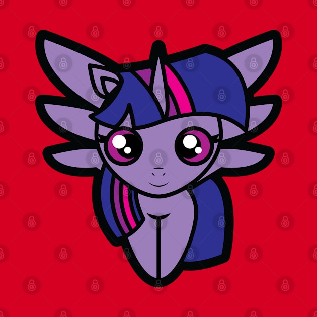 Twilight Sparkle as a Alicorn Tooniefied by Tooniefied