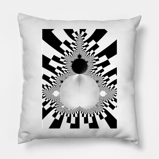 Mandelbrot Pillow by rupertrussell