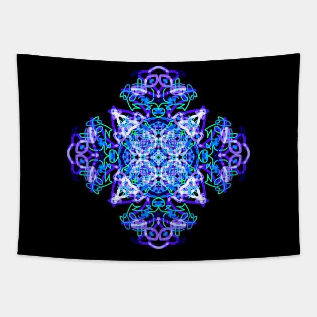MetaRagz color16 psychedelic Tapestry by MetaRagz